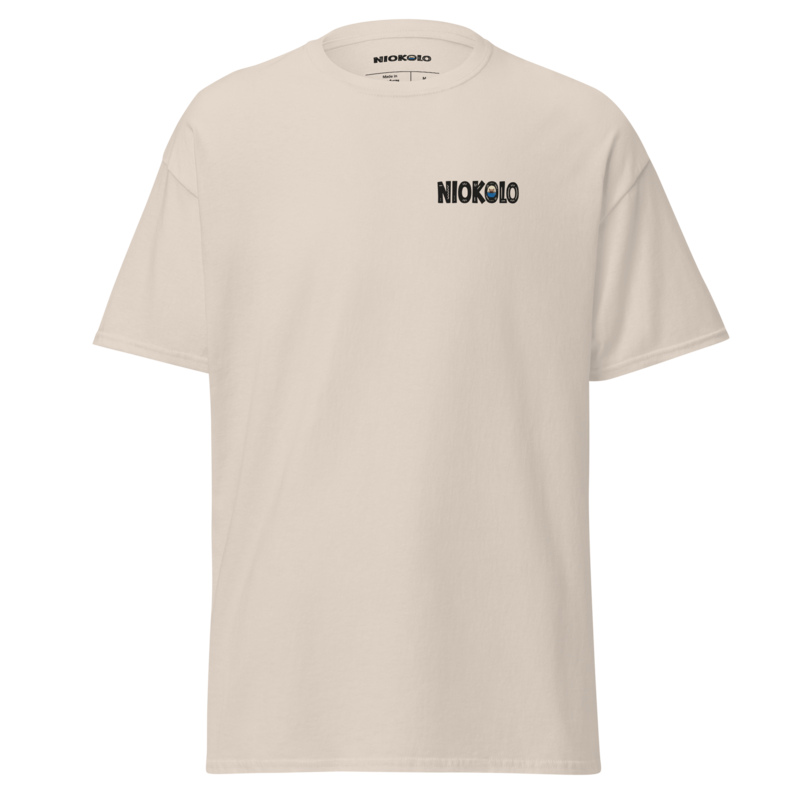 T-shirt Niokolo-Koba imprimé au dos, coloris naturel, vu de face