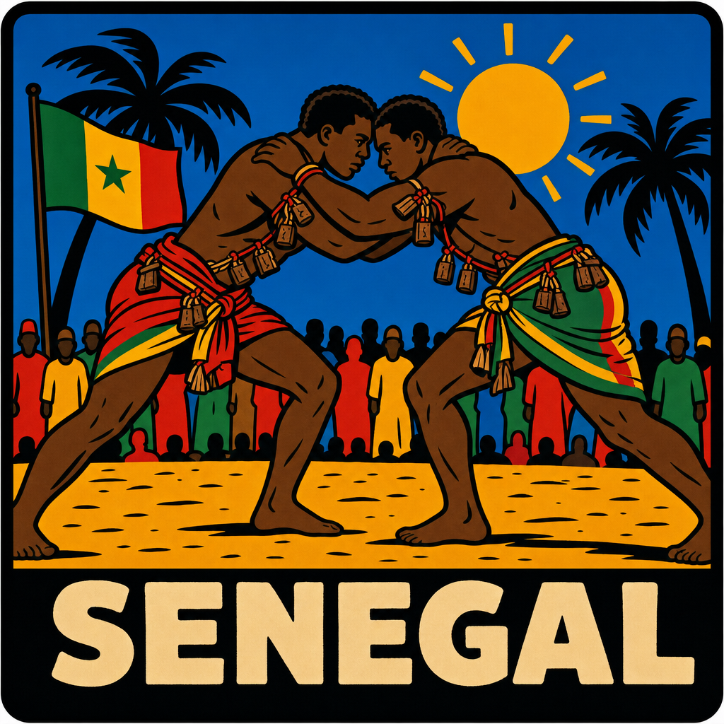 Senegal Patch Zip Hoodie — le dessin, fichier d'impression