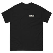 Tee Niokolo, logo Niokolo imprimé au cœur, coloris Noir, vu de face