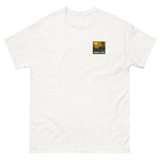 Tee Niokolo, patch Niokolo-Koba imprimé au cœur, coloris Blanc, vu de face