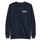 Sweat Niokolo, éparpillé Niokolo-Koba imprimé dans le dos, coloris Bleu marine, vu de face